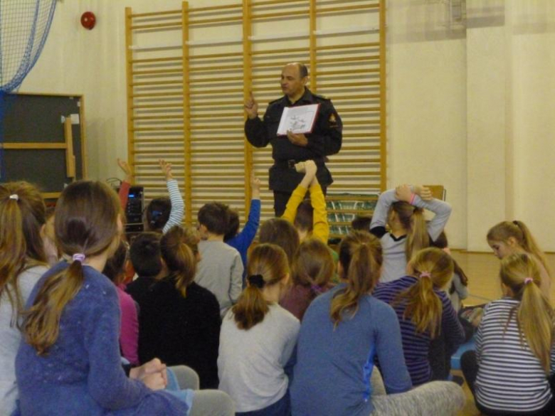 Spotkanie z uczniami w Pisarzowicach