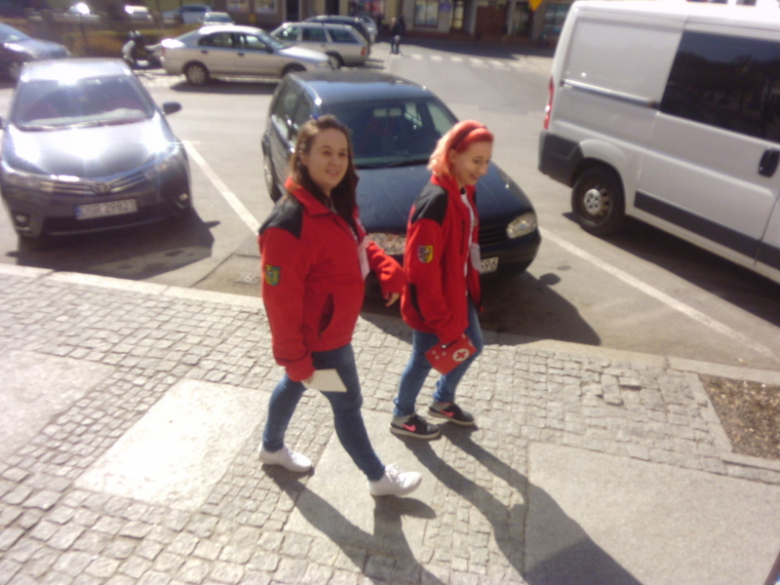 Wielkanocna kwesta PCK Środa Śląska