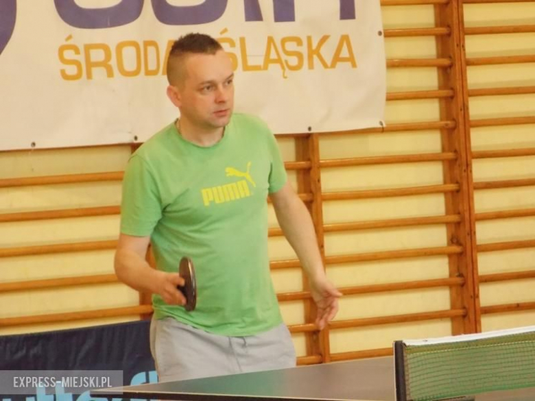 Wiosenny Turniej Tenisa Stołowego w Środzie Śląskiej
