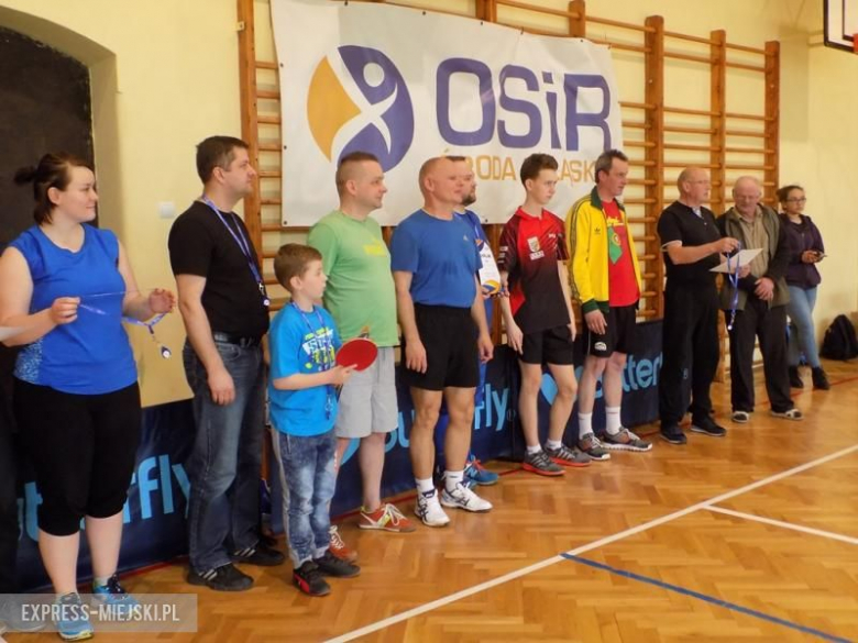 Wiosenny Turniej Tenisa Stołowego w Środzie Śląskiej