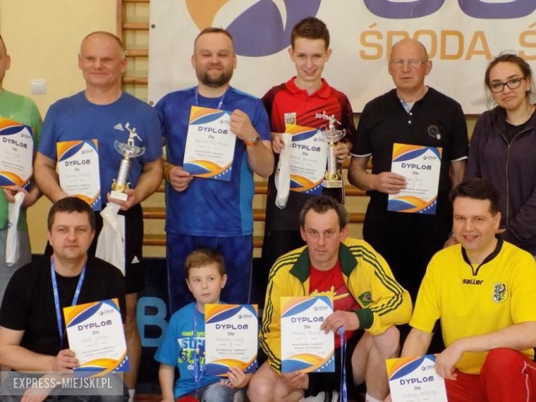 Wiosenny Turniej Tenisa Stołowego w Środzie Śląskiej