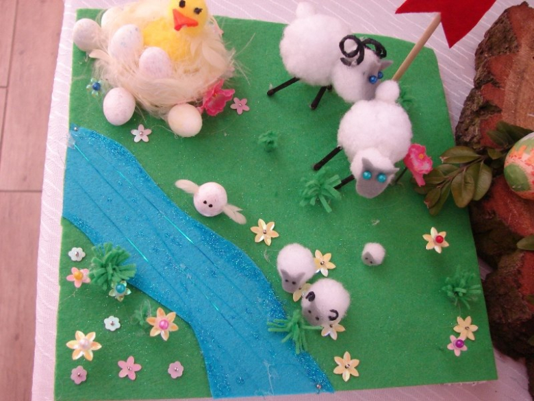 Prace w konkursie wielkanocnym