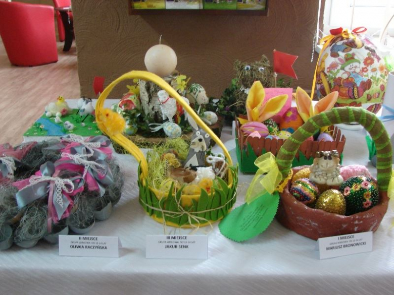 Prace w konkursie wielkanocnym