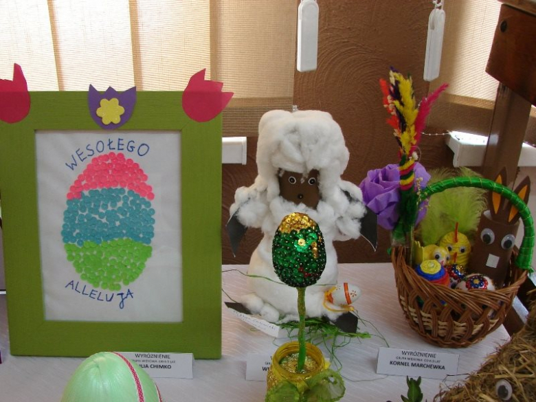 Prace w konkursie wielkanocnym