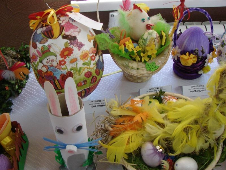 Prace w konkursie wielkanocnym