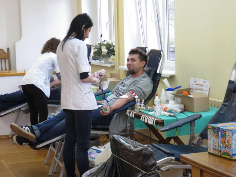 Akcja honorowego krwiodawstwa w Malczycach