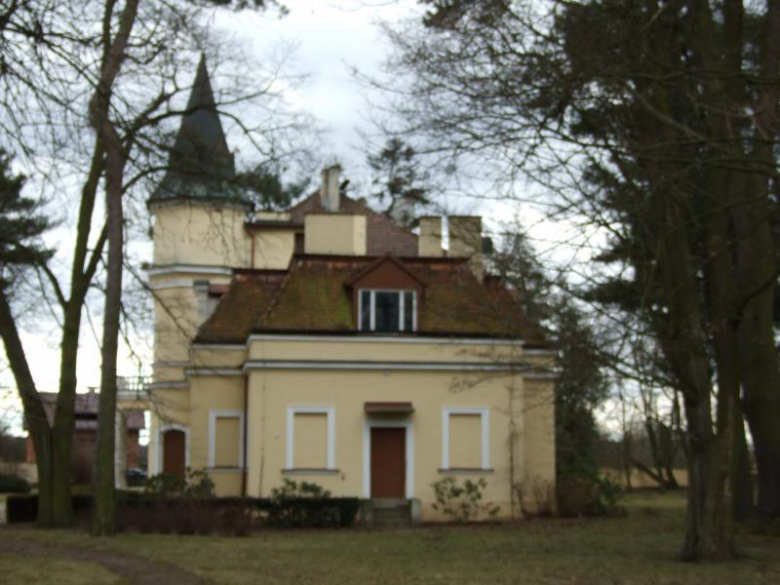 Widok pałacu od strony północnej