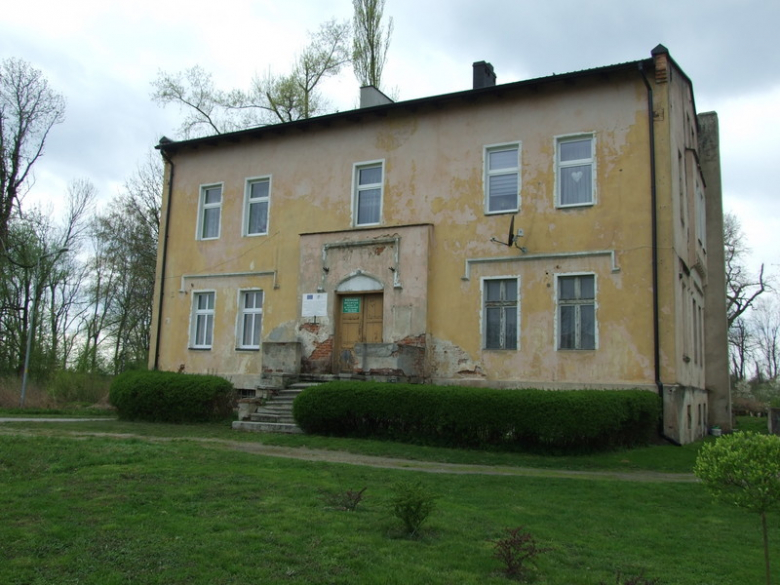 Widok pałacu od strony północnej