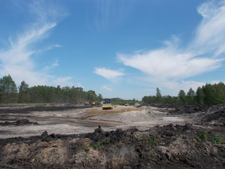 Budowa obwodnicy Miękini