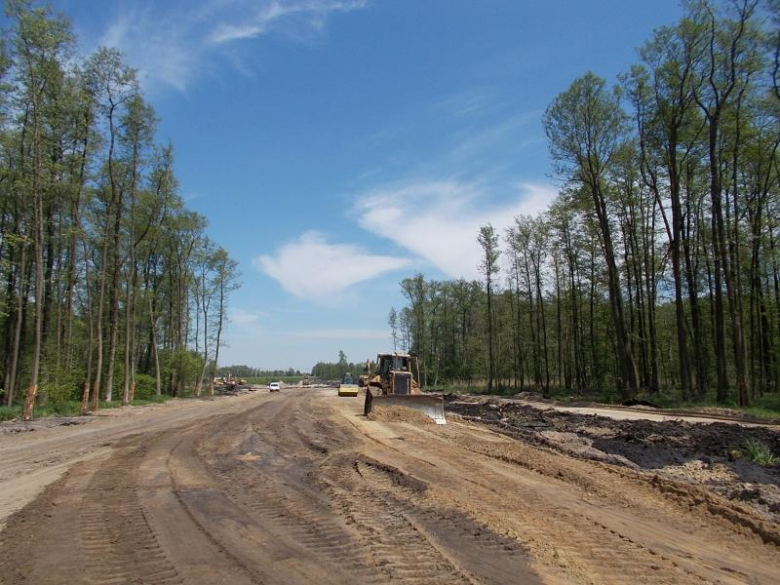 Budowa obwodnicy Miękini