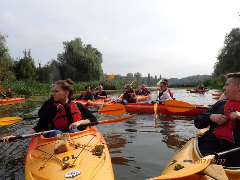 Spływ kajakowy klas maturalnych