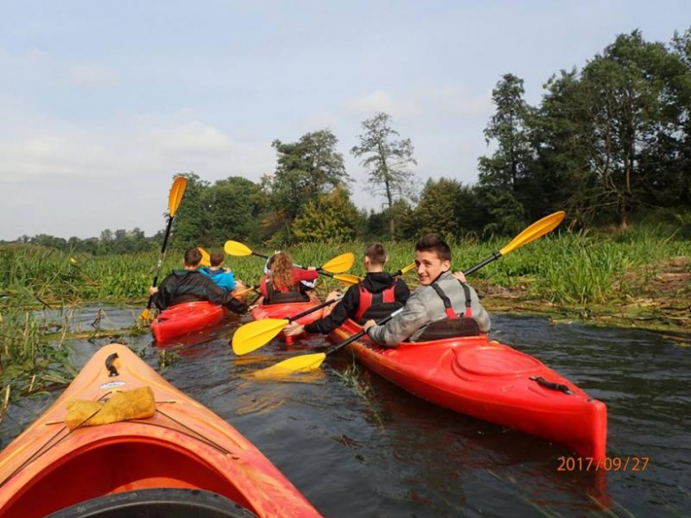 Spływ kajakowy klas maturalnych