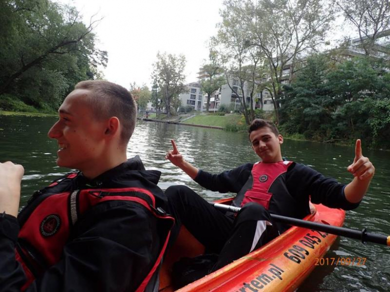 Spływ kajakowy klas maturalnych