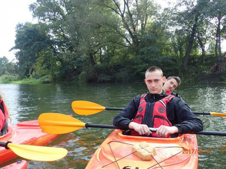 Spływ kajakowy klas maturalnych