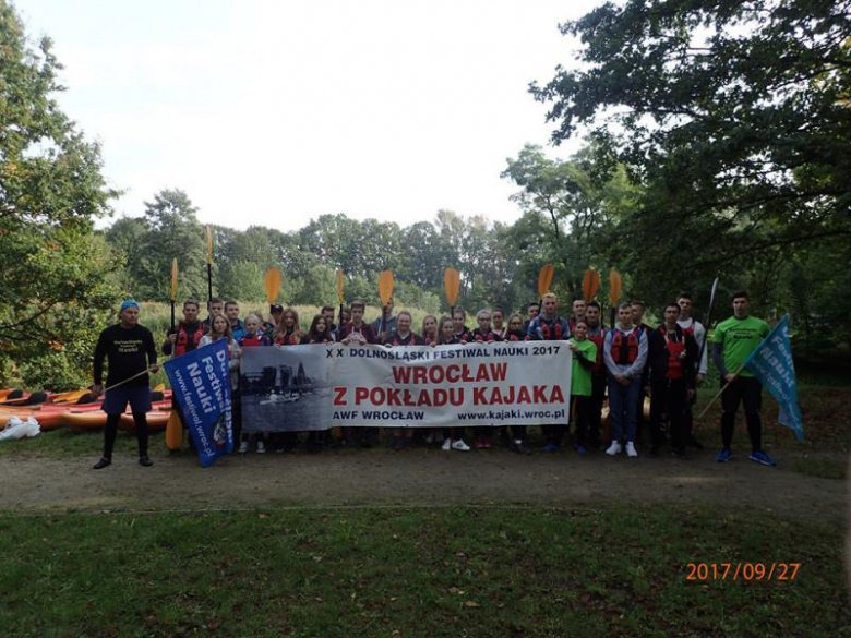 Spływ kajakowy klas maturalnych