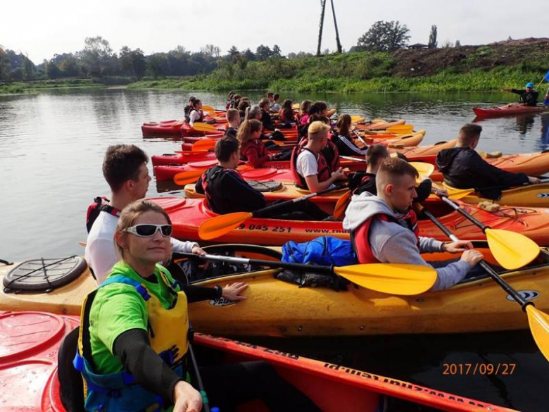 Spływ kajakowy klas maturalnych