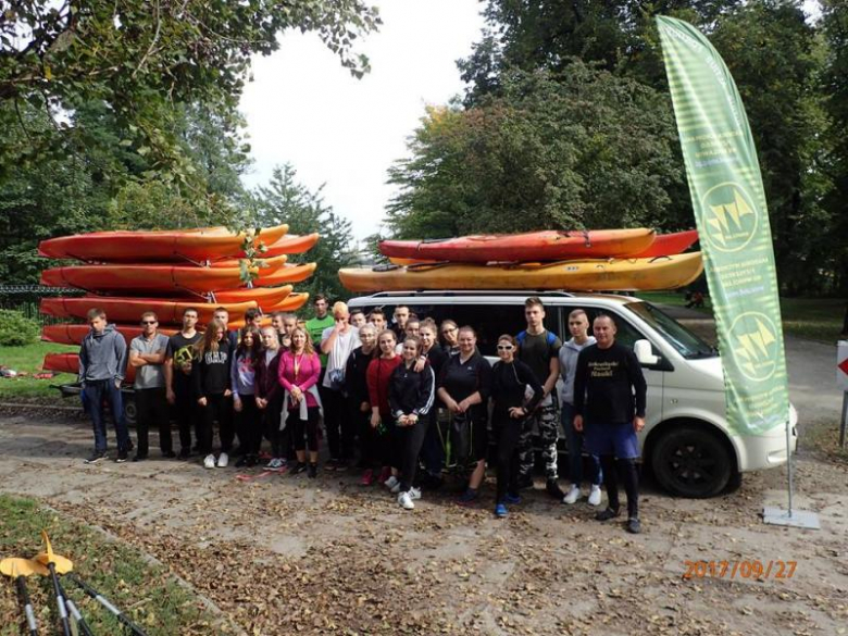 Spływ kajakowy klas maturalnych