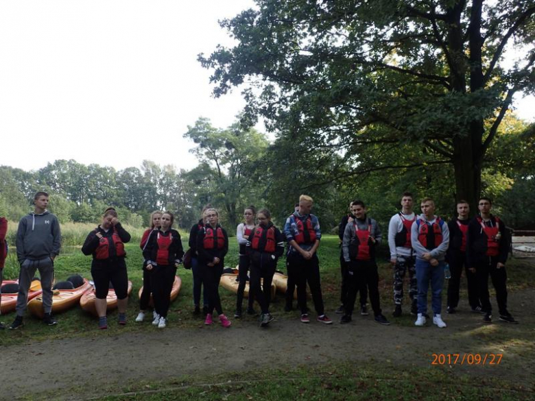 Spływ kajakowy klas maturalnych