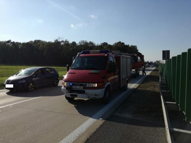 Zdarzenia na autostradzie A4
