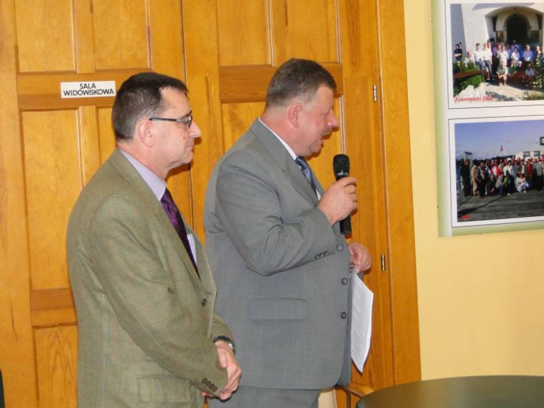 Otwarcie wystawy z okazji 10 - lecia współpracy z Saterland