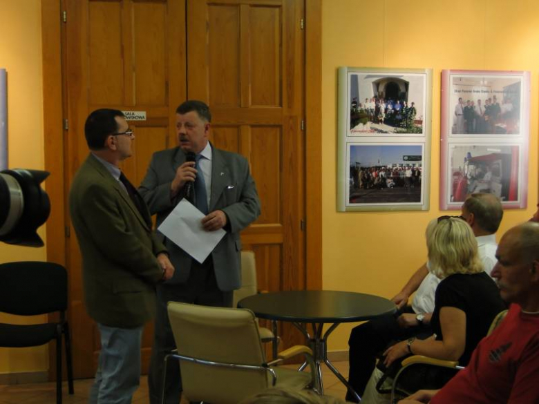 Otwarcie wystawy z okazji 10 - lecia współpracy z Saterland