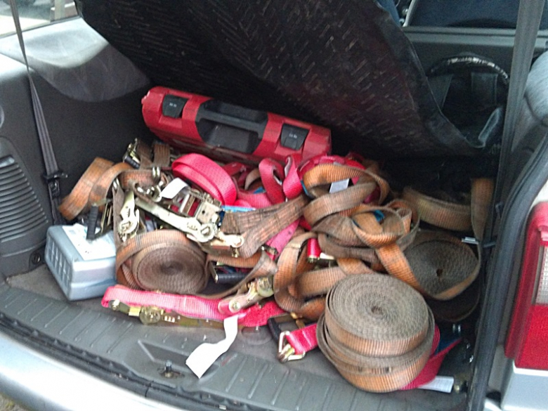 Zebrany materiał dowodowy przez KPP Środa Śląska