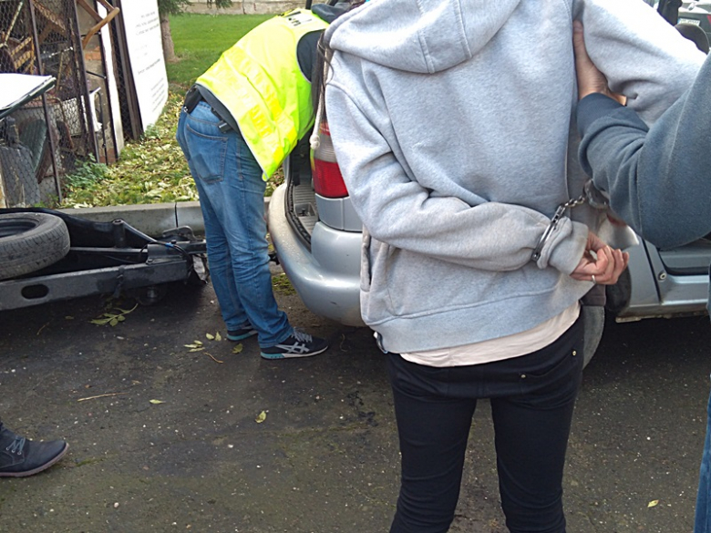 Zebrany materiał dowodowy przez KPP Środa Śląska