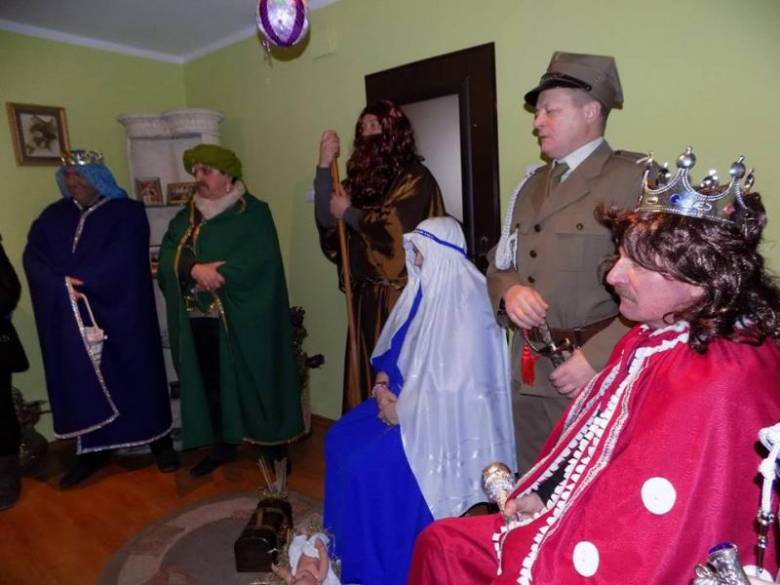 Kolędnicy w Mieczkowie