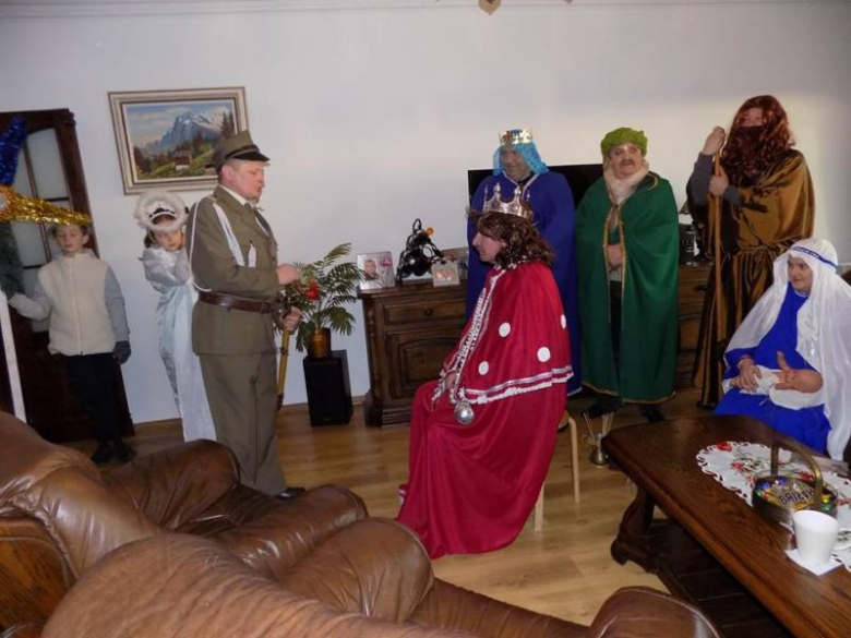 Kolędnicy w Mieczkowie