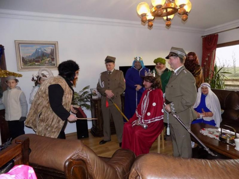 Kolędnicy w Mieczkowie