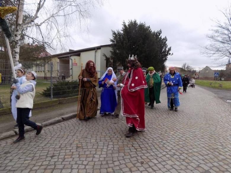 Kolędnicy w Mieczkowie