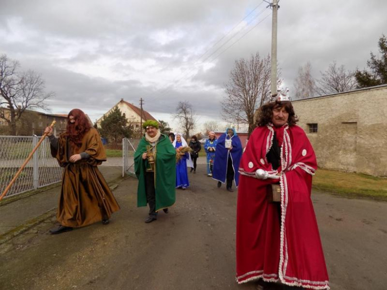 Kolędnicy w Mieczkowie