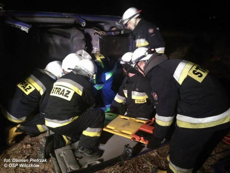 Ćwiczenia strażaków z OSP Wilczków