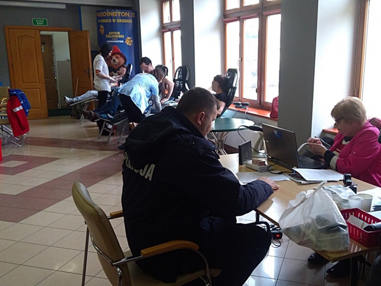 Zbiórka krwi w Środzie Śląskiej