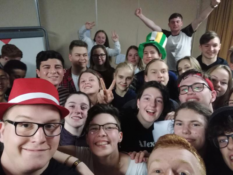 Udział uczniów w warsztatach w Irlandii