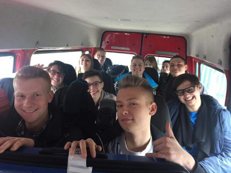 Udział uczniów w warsztatach w Irlandii