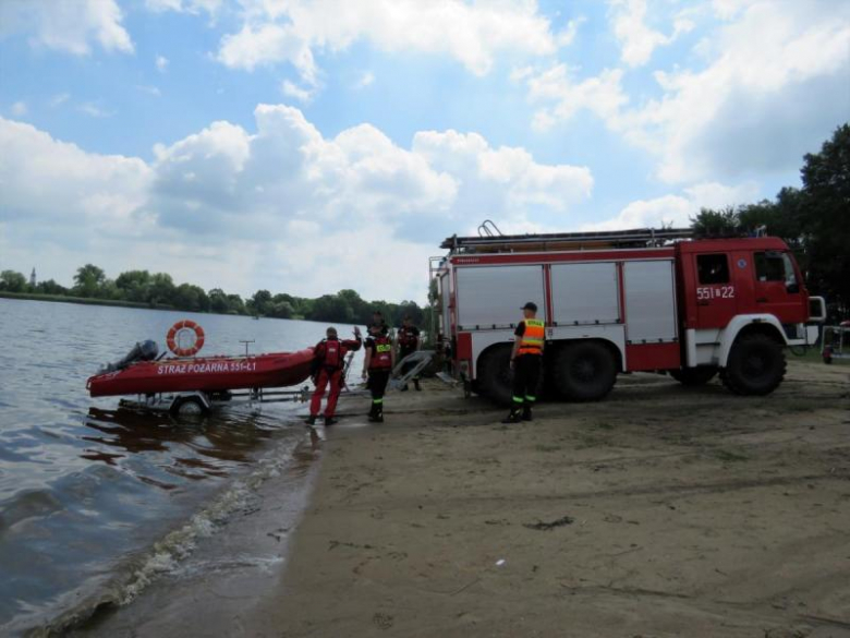 Ćwiczenia strażackie w Prężycach