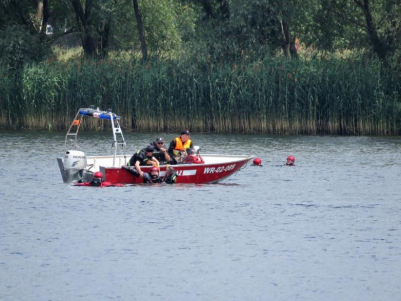 Ćwiczenia strażackie w Prężycach