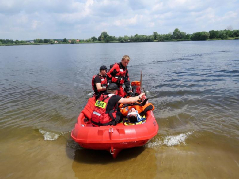 Ćwiczenia strażackie w Prężycach