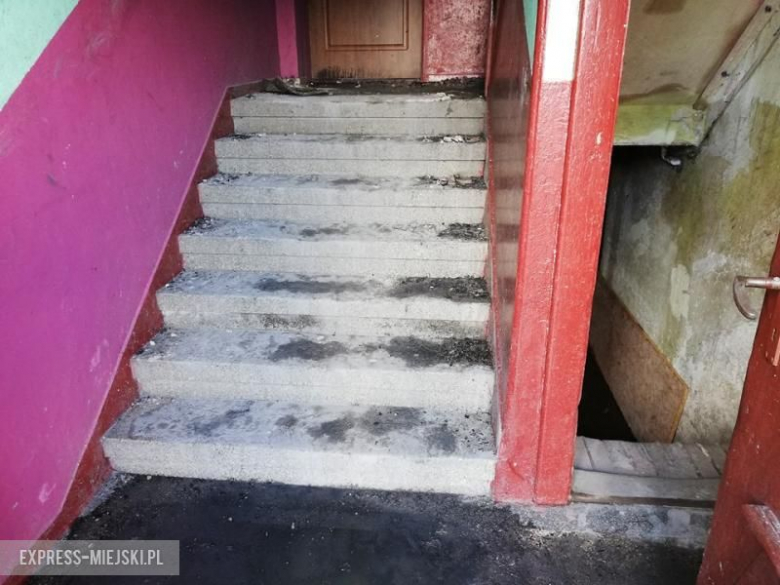 Pożar w budynku mieszkalnym w Malczycach