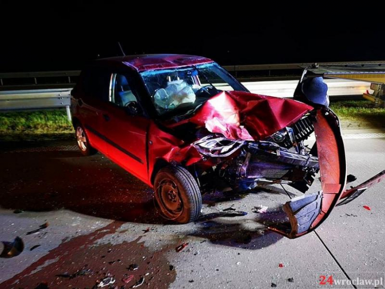 Wypadek na A4. Poszkodowane zostały trzy osoby