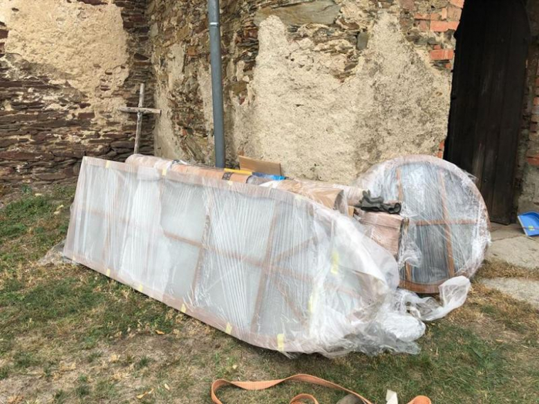 Trwa remont w kościele w Udaninie