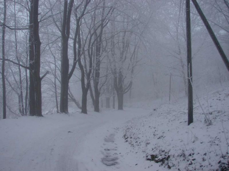 Srebrna Góra w zimie