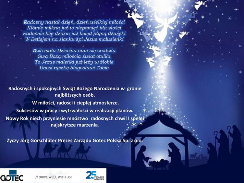 Życzenia bożonarodzeniowe