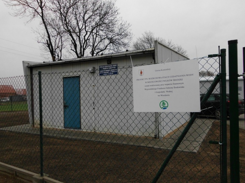 Stacja Uzdatniania Wody w Wilkowie Średzkim