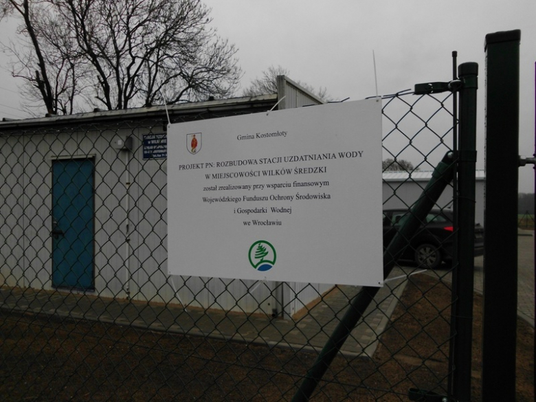 Stacja Uzdatniania Wody w Wilkowie Średzkim