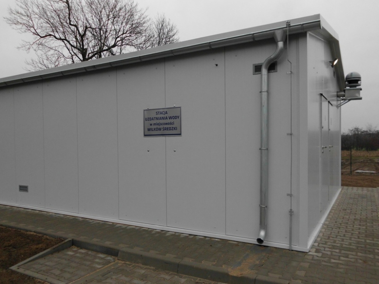 Stacja Uzdatniania Wody w Wilkowie Średzkim