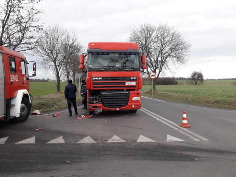 Wypadek koło Ramułtowic