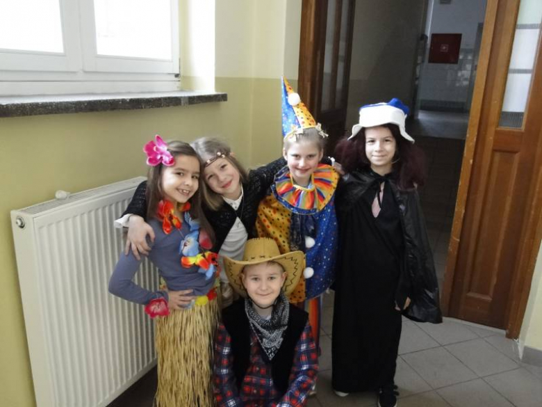 Bal karnawałowy w SP nr 3 w Środzie Śląskiej
