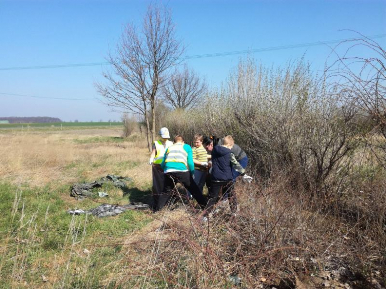 Sobotnie porządkowanie wsi